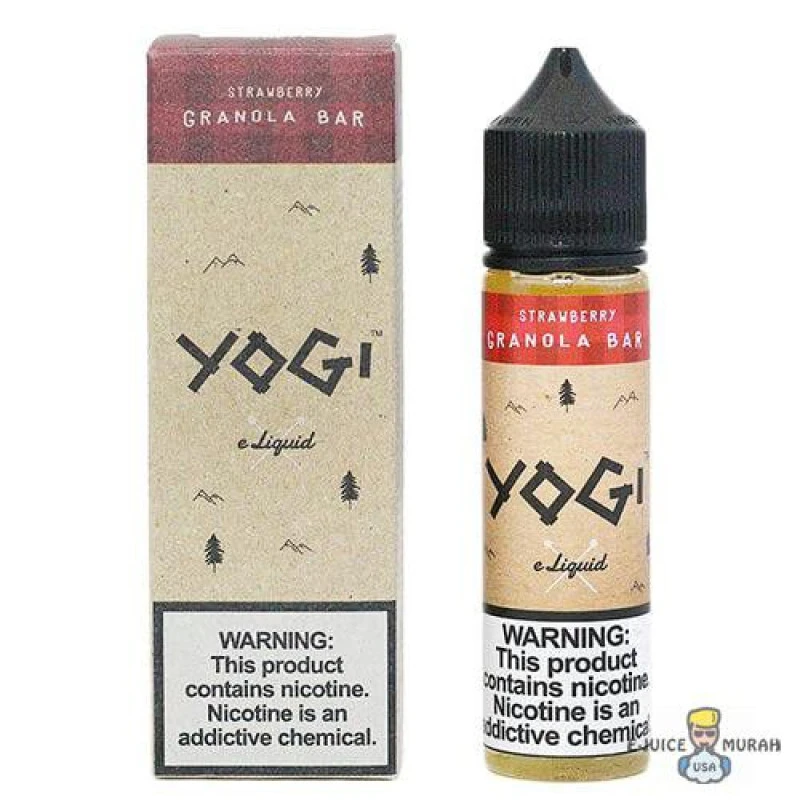 YOGI E-LIQUID - STRAWBERRY GRANOLA - 60ML