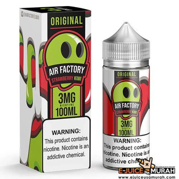 AIR FACTORY ELIQUID - STRAWBERRY KIWI - 100ML