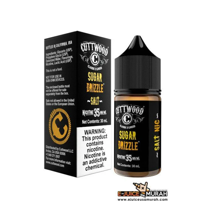 CUTTWOOD SALT - SUGAR DRIZZLE - 30ML