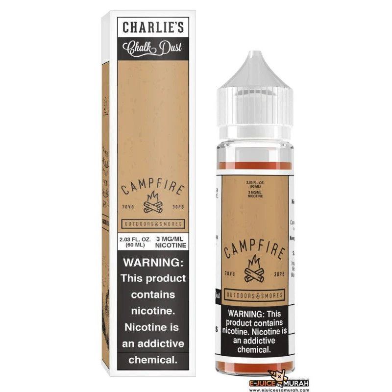 CAMPFIRE BY CHARLIE'S CHALK DUST - OUTDOORS & SMORES - 60ML