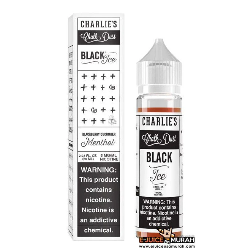 CHARLIE'S CHALK DUST - BLACK ICE - 60ML