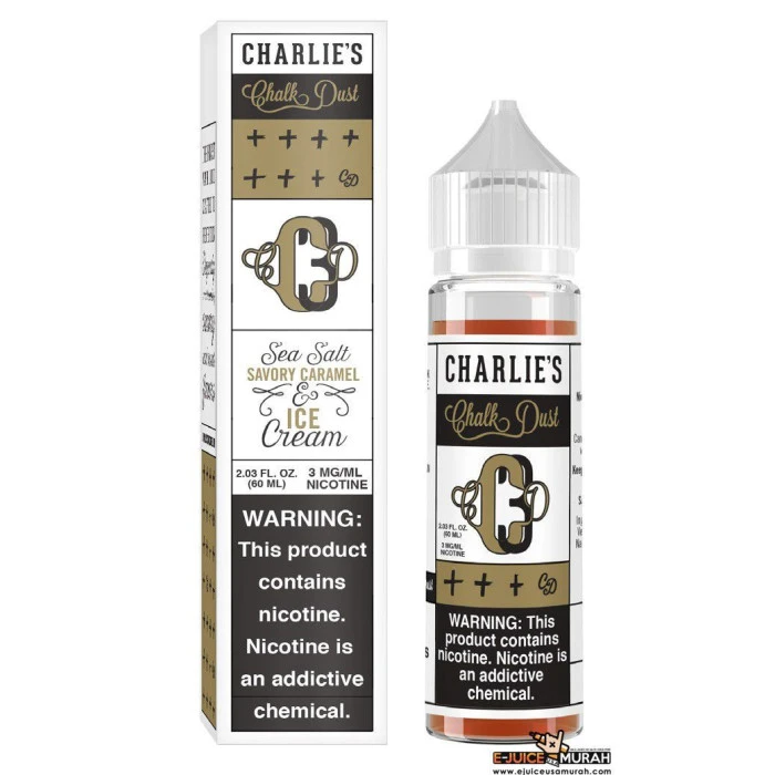 CHARLIE'S CHALK DUST - CCD3 CARAMEL ICE CREAM - 60ML