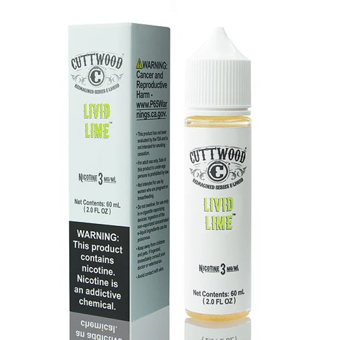 CUTTWOOD E-LIQUIDS - LIVID LIME - 60ML