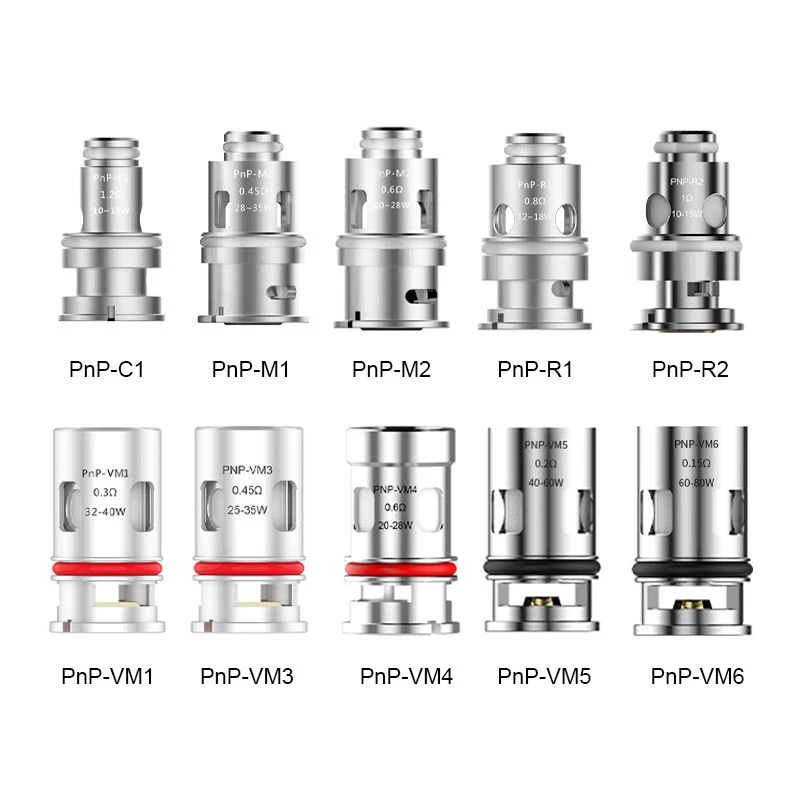 VOOPOO VM1 / VM2 / VM3 / VM4 REPLACMENT OCC / COILS FOR DRAG S / VINCI / VINCI X / VINCI AIR / FIND S / DRAG X