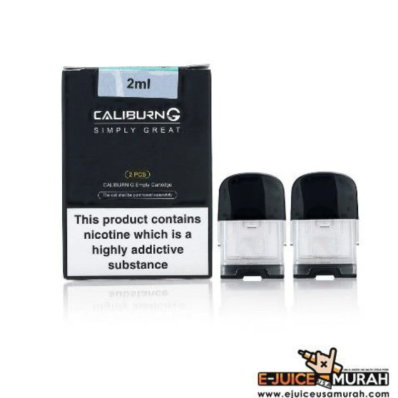 UWELL CALIBURN G EMPTY REPLACEMENT CARTRIDGES x 2 PER PACK