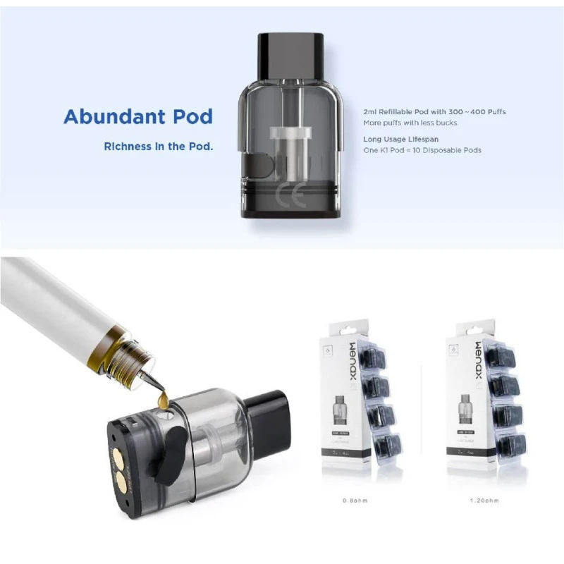 GEEKVAPE WENAX K1 REPLACEMENT CARTRIDGES PACK OCC / COIL