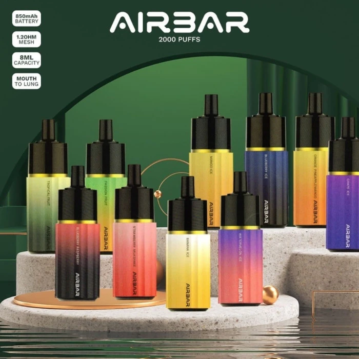 AIRBAR DISPOSABLE 2000 PUFFS POD