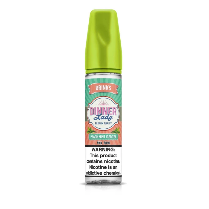 DINNER LADY DRINKS - PEACH ICE TEA - 60ML