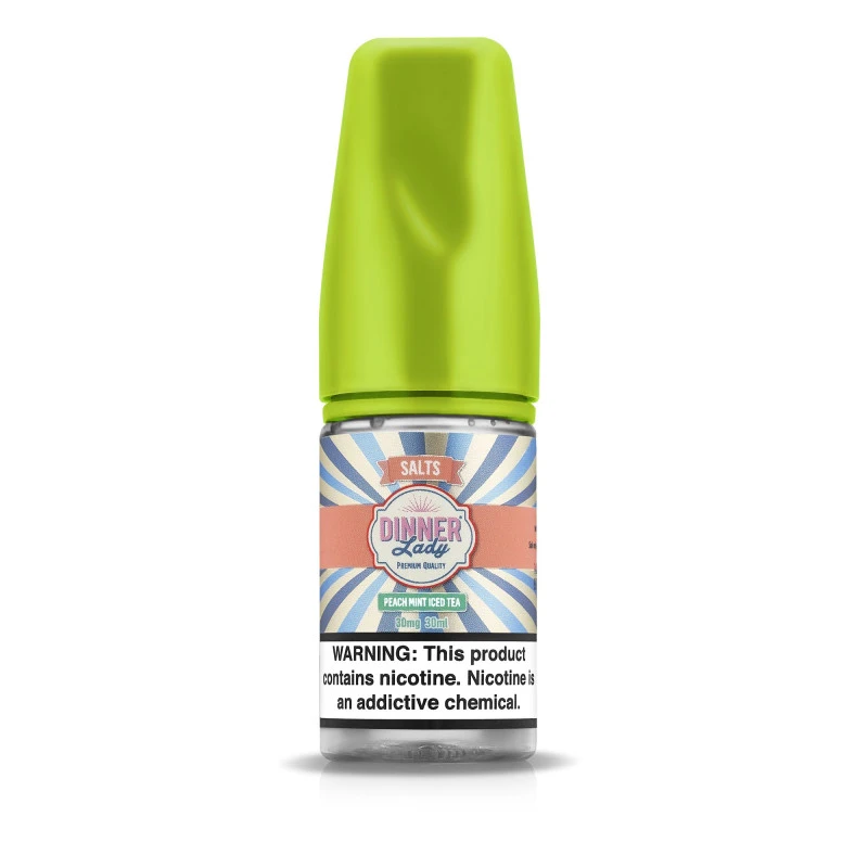 DINNER LADY SALTS DRINKS - PEACH ICE TEA NIC SALT - 30ML