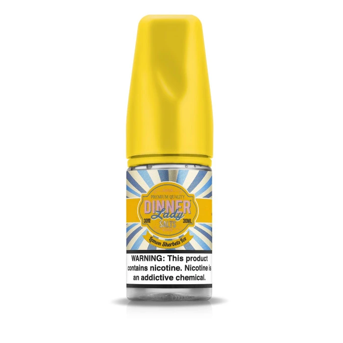 DINNER LADY SALTS FRUITS ICE - LEMON SHERBET ICE NIC SALT - 30ML