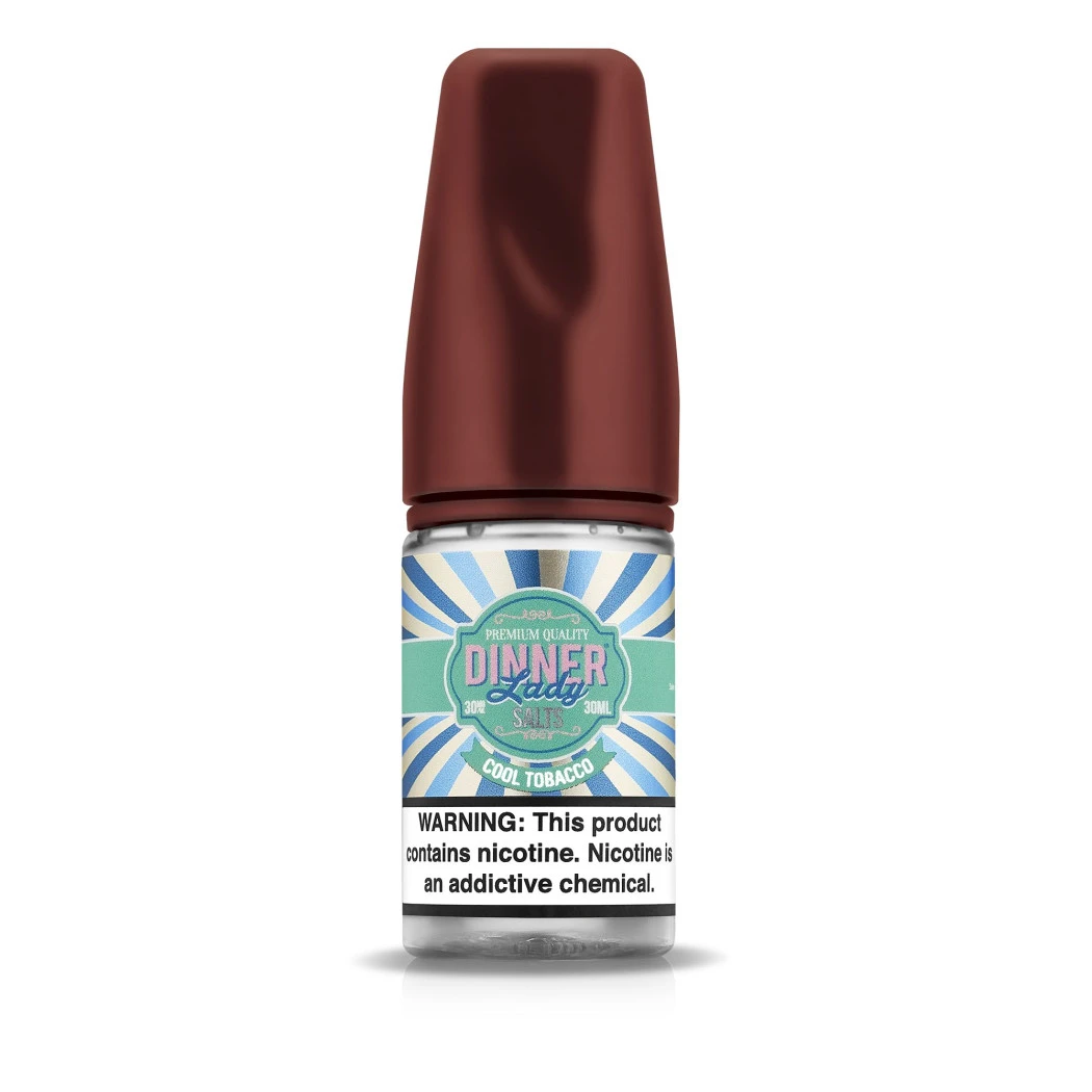 DINNER LADY SALTS TOBACCO - MINT COOL TOBACCO NIC SALT - 30ML