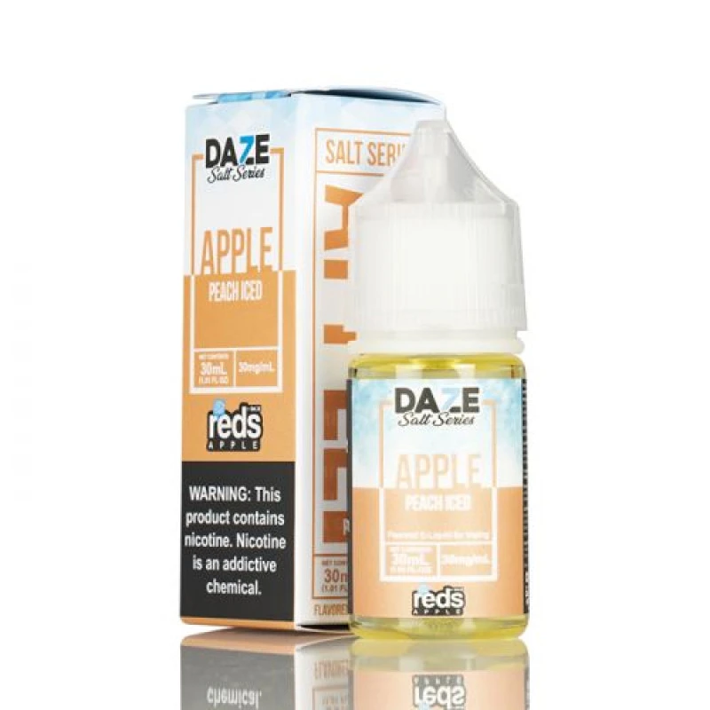 REDS 7DAZE SALT SERIES - 7DAZE PEACH ICED - 30ML