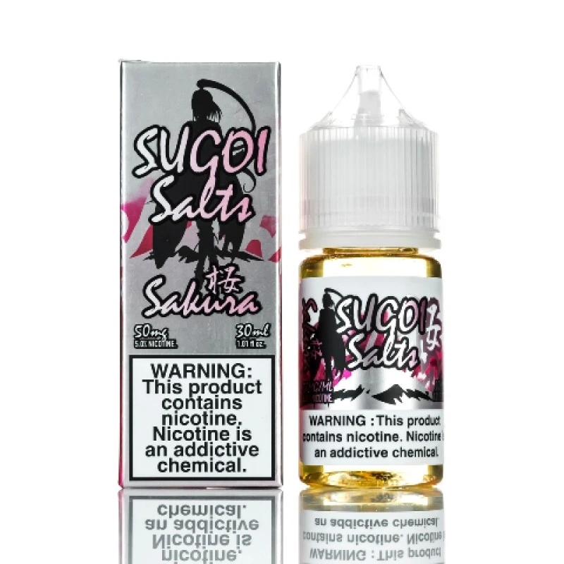 Sugoi Vapor by Yami Vapor - Sakura Salt - 30ml Sugoi Vapor by Yami Vapor - Sakura Salt - 30ml