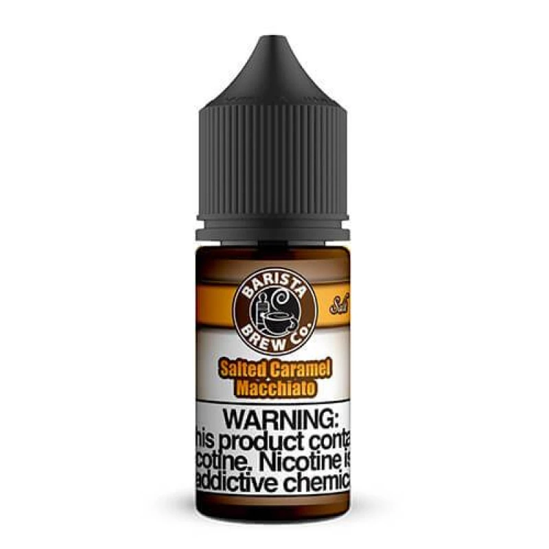 BARISTA BREW CO SALTS - SALTED CARAMEL MACCHIATO - 30ML