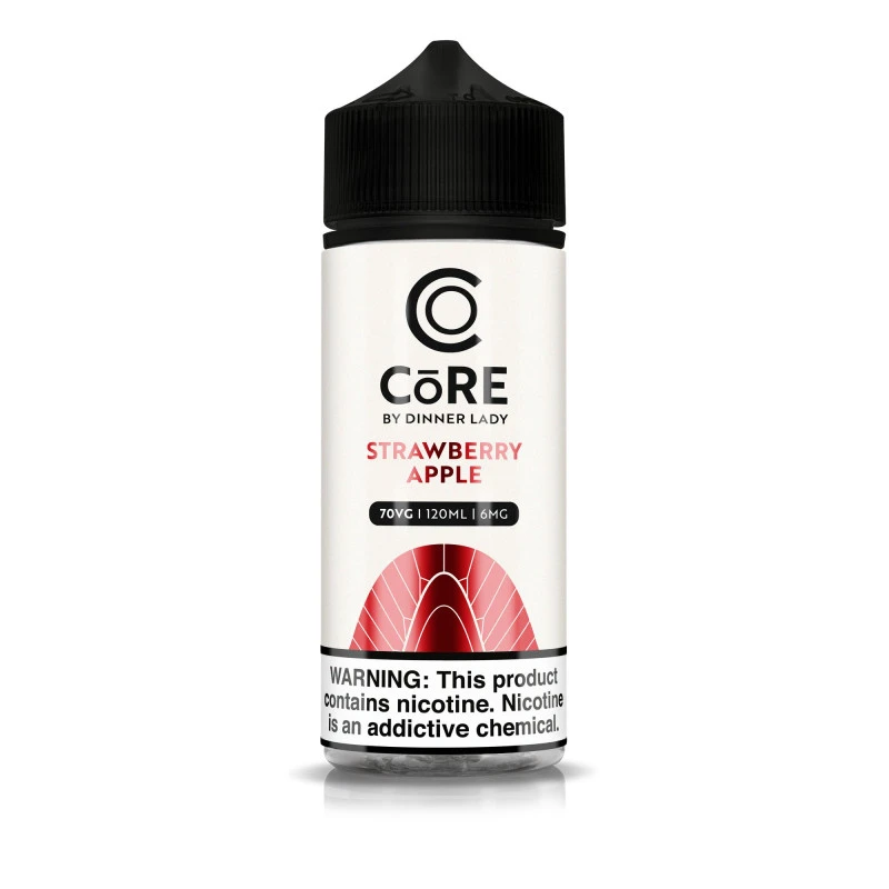 CORE BY DINNER LADY - STRAWBERRY APPLE - 120ML CORE BY DINNER LADY - STRAWBERRY APPLE - 120ML