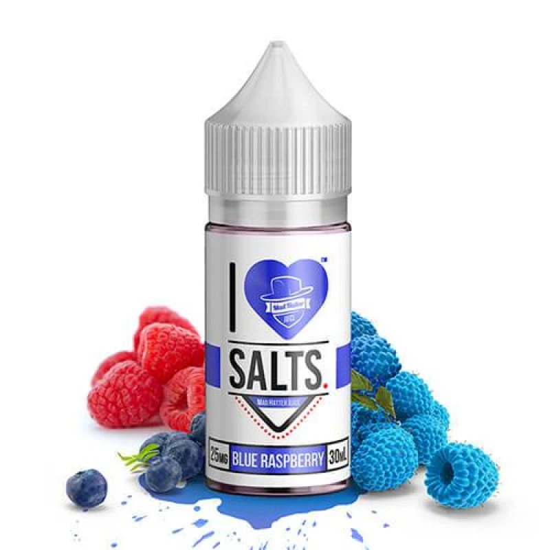 I Love Salts by Mad Hatter - Blue Raspberry - 30ml I Love Salts by Mad Hatter - Blue Raspberry - 30ml