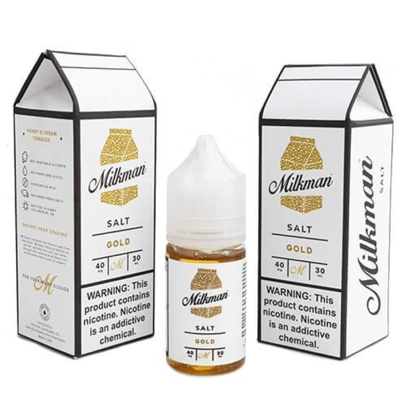 THE MILKMAN SALT - THE GOLD SALT - 30ML