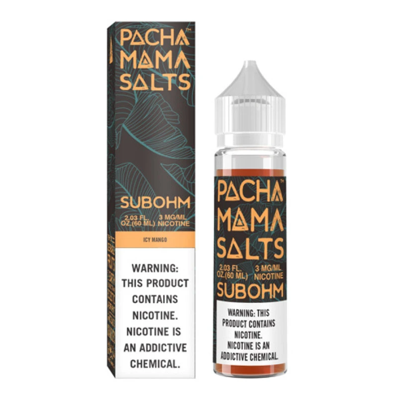 PACHAMAMA SUB-OHM SALTS - ICY MANGO - 60ML PACHAMAMA SUB-OHM SALTS - ICY MANGO - 60ML