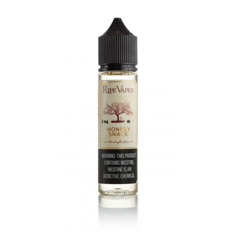 Ripe Vapes Handcrafted Joose - Monkey Snack - 60ml Ripe Vapes Handcrafted Joose - Monkey Snack - 60ml