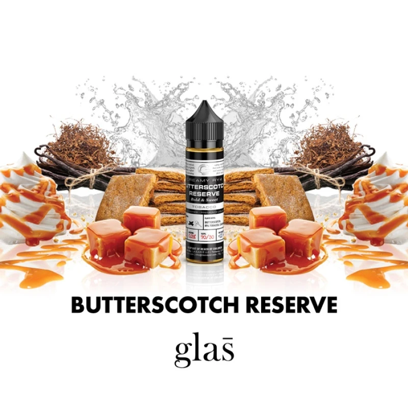 GLAS BASIX BSX SERIES - BUTTERSCOTCH RESERVE - 60ML GLAS BASIX BSX SERIES - BUTTERSCOTCH RESERVE - 60ML