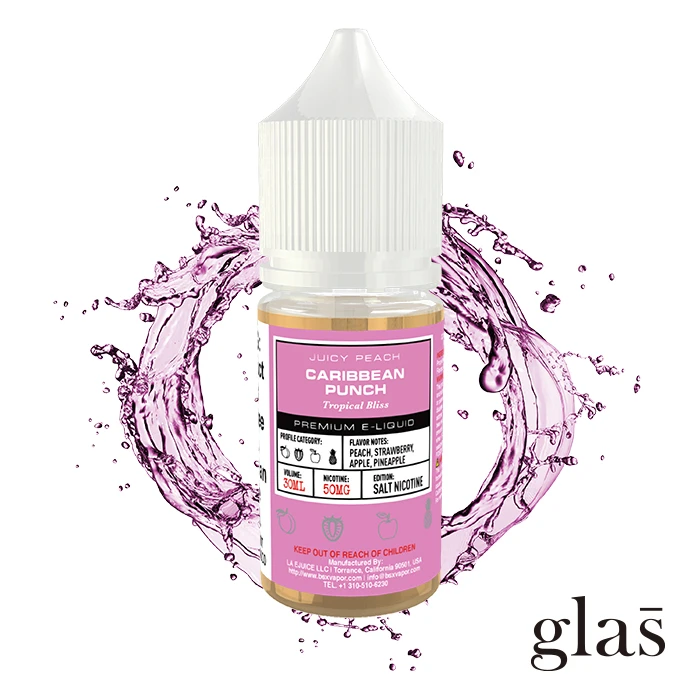GLAS BASIX BSX NIC SALTS - CARIBBEAN PUNCH - 30ML