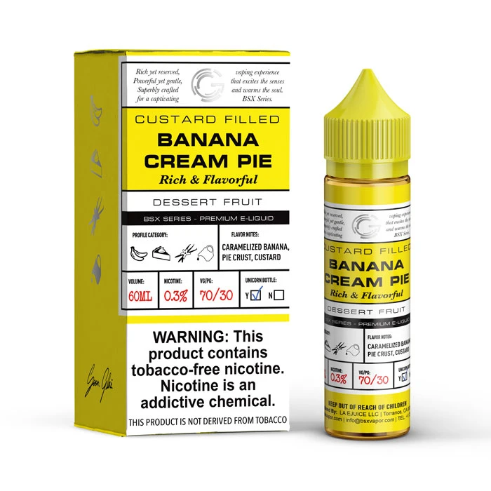 GLAS BASIX BSX Series - Banana Cream Pie - 60ml