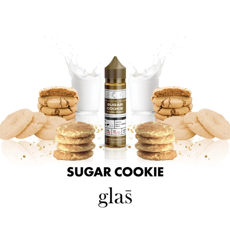 GLAS BASIX BSX SERIES - SUGAR COOKIE - 60ML GLAS BASIX BSX SERIES - SUGAR COOKIE - 60ML