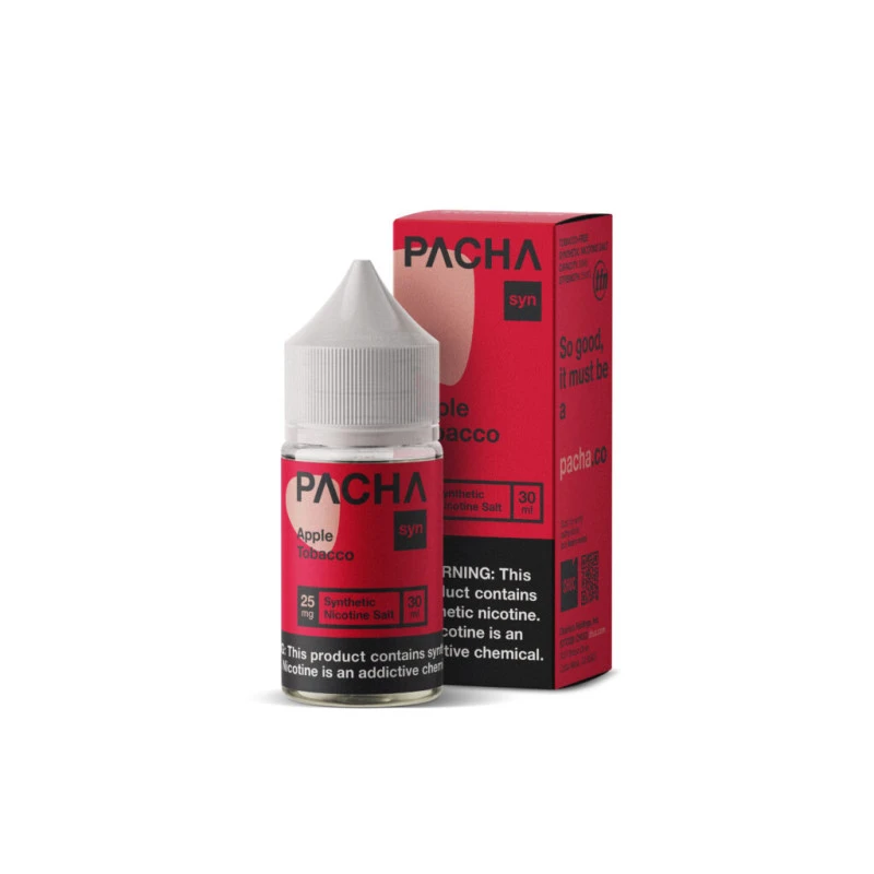 PACHAMAMA SYN SALTS TFN - APPLE TOBACCO - 30ML PACHAMAMA SYN SALTS TFN - APPLE TOBACCO - 30ML