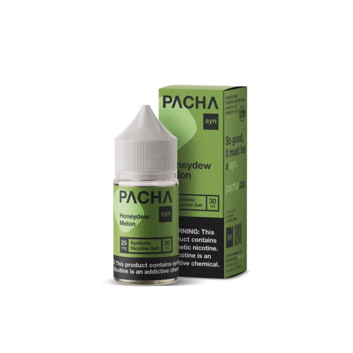 PACHAMAMA SYN SALTS TFN - HONEYDEW MELON - 30ML PACHAMAMA SYN SALTS TFN - HONEYDEW MELON - 30ML
