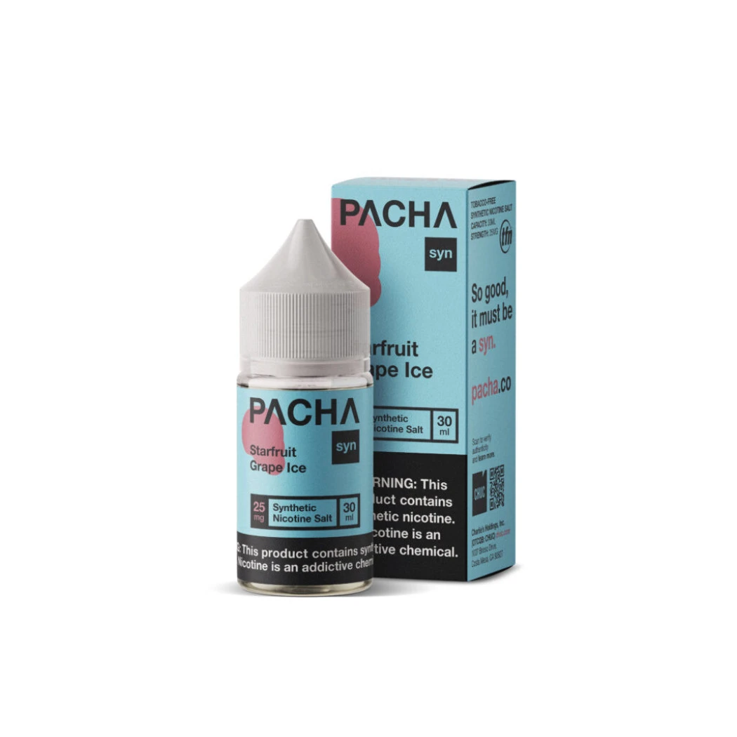 PACHAMAMA SYN SALTS TFN - STARFRUIT GRAPE ICE - 30ML