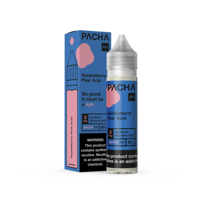 PACHAMAMA TFN - HUCKLEBERRY PEAR ACAI - 60ML PACHAMAMA TFN - HUCKLEBERRY PEAR ACAI - 60ML