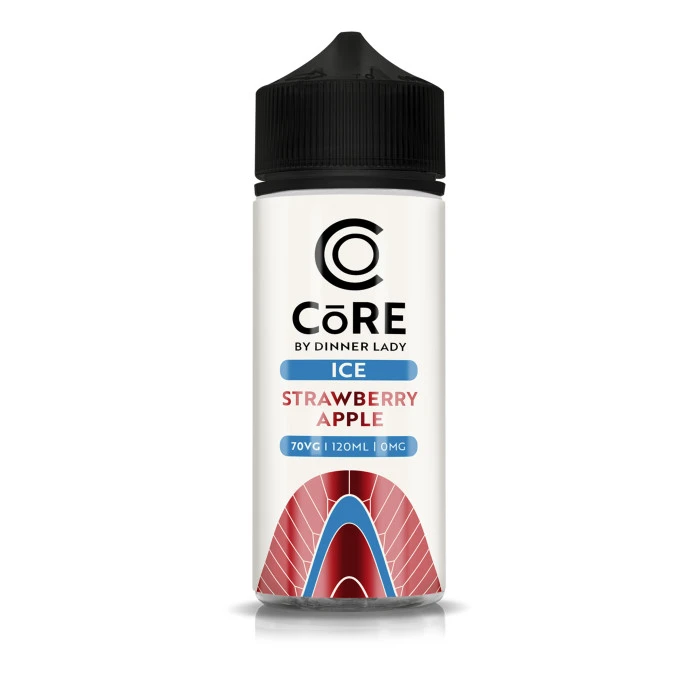 CORE BY DINNER LADY - STRAWBERRY APPLE ICE - 120ML CORE BY DINNER LADY - STRAWBERRY APPLE ICE - 120ML