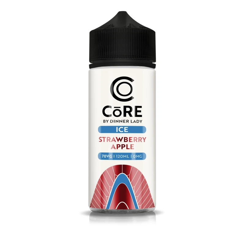 CORE BY DINNER LADY - STRAWBERRY APPLE ICE - 120ML CORE BY DINNER LADY - STRAWBERRY APPLE ICE - 120ML