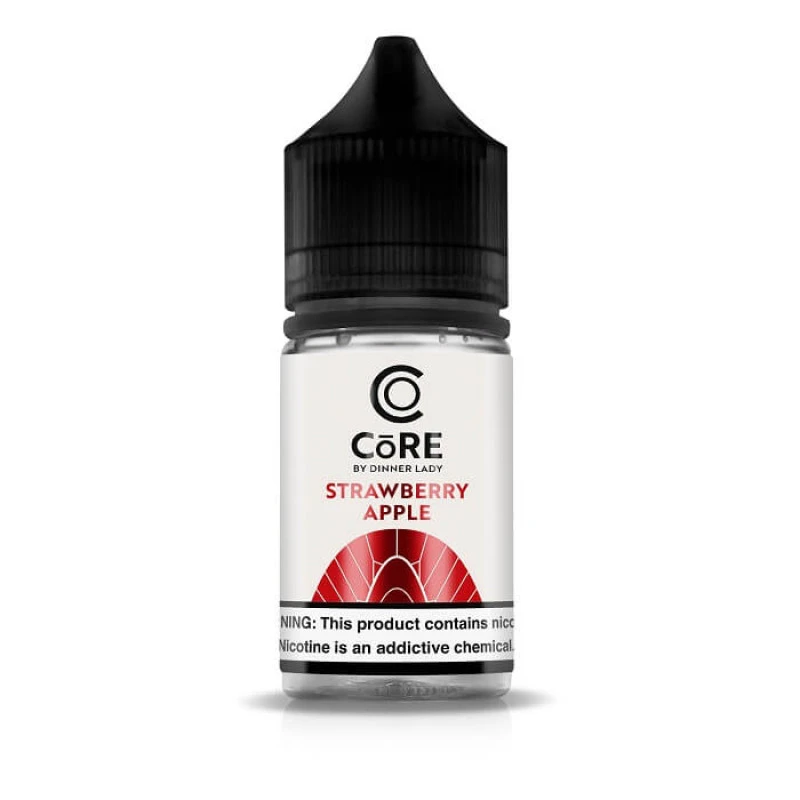 CORE SALT BY DINNER LADY - STRAWBERRY APPLE - 30ML