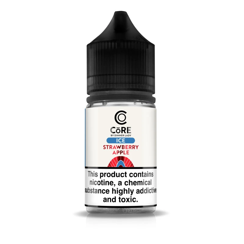 CORE SALT BY DINNER LADY - STRAWBERRY APPLE ICE - 30ML CORE SALT BY DINNER LADY - STRAWBERRY APPLE ICE - 30ML
