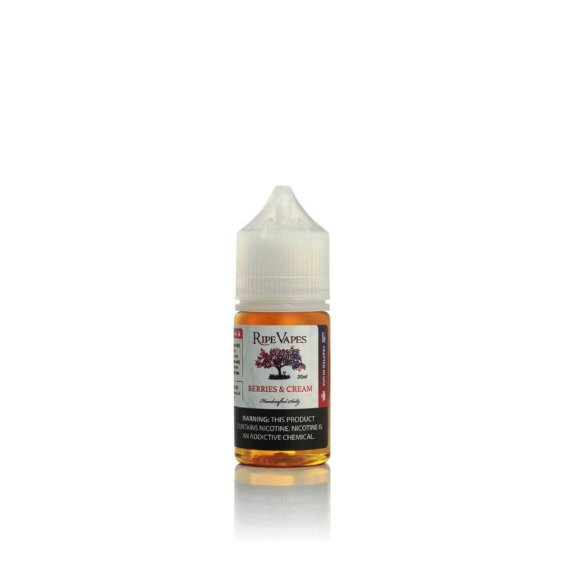 RIPE VAPES HANDCRAFTED JOOSE SALTS - BERRIES AND CREAM - 30ML RIPE VAPES HANDCRAFTED JOOSE SALTS - BERRIES AND CREAM - 30ML