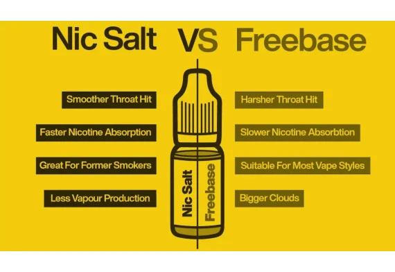 Freebase VS Nic Salts