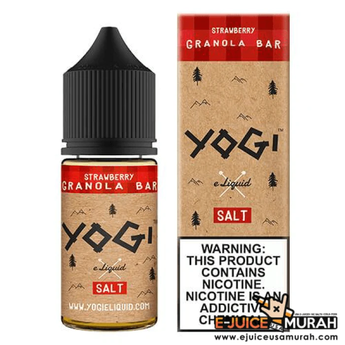 YOGI ELIQUID SALTS - STRAWBERRY YOGI SALT - 30ML