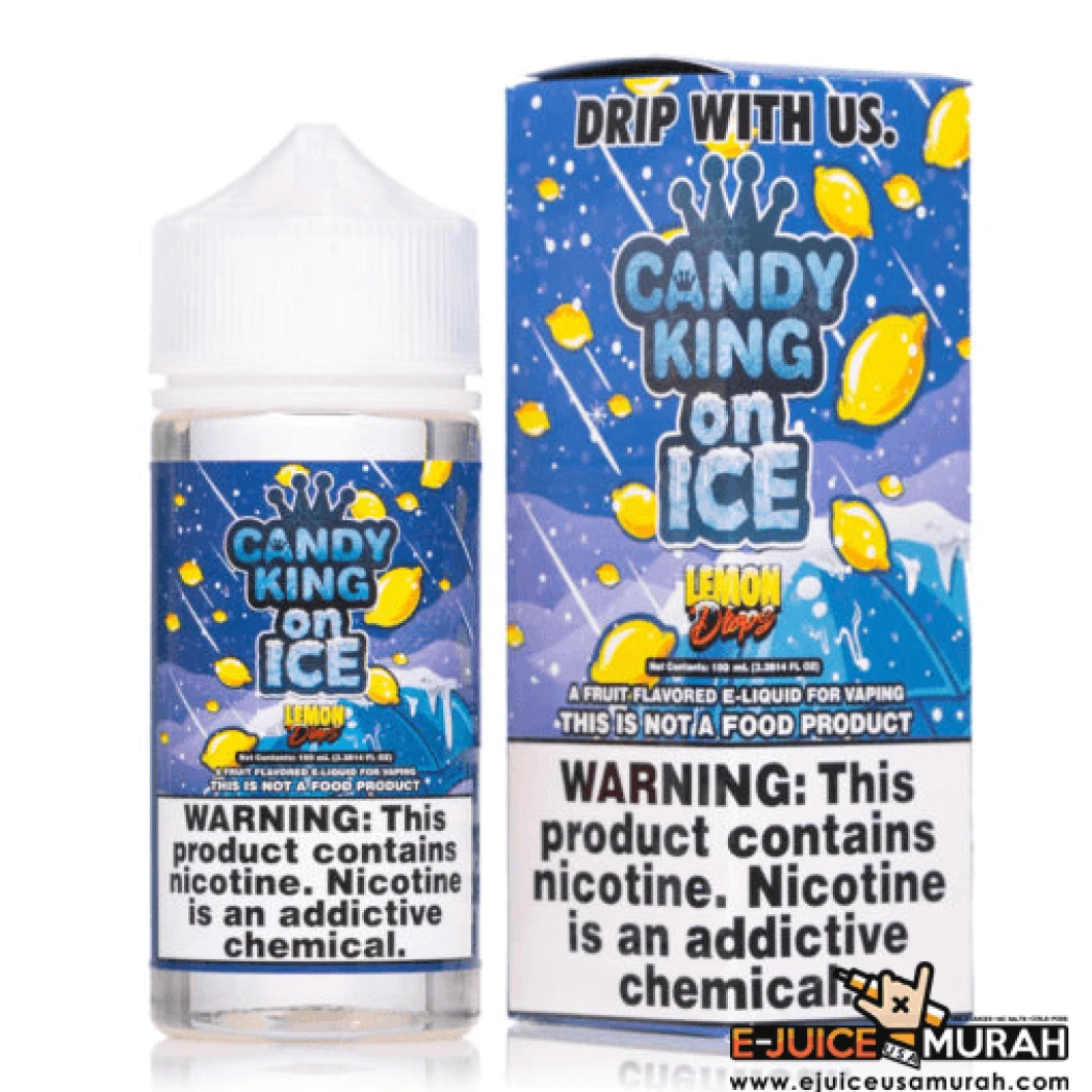 CANDY KING ON ICE - LEMON DROPS - 100ML
