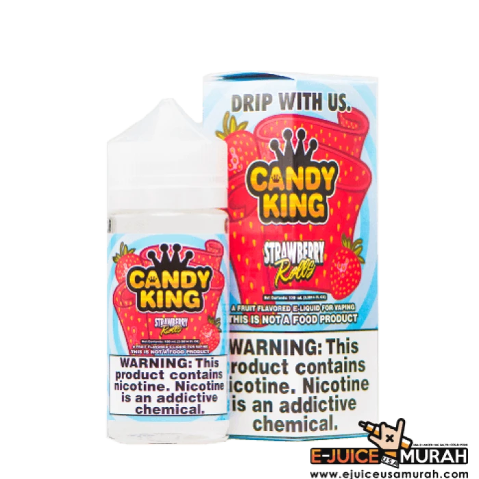 CANDY KING - STRAWBERRY ROLLS - 100ML CANDY KING - STRAWBERRY ROLLS - 100ML
