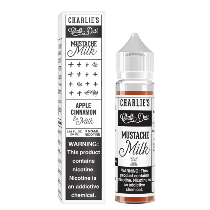 CHARLIE'S CHALK DUST - MUSTACHE MILK - 60ML