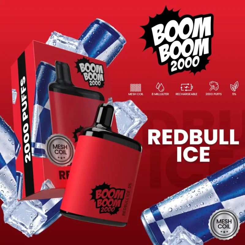 BOOM BOOM DISPOSABLE 2000 PUFFS POD