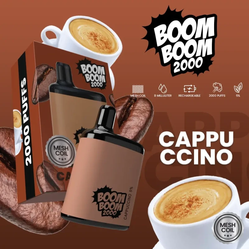 BOOM BOOM DISPOSABLE 2000 PUFFS POD