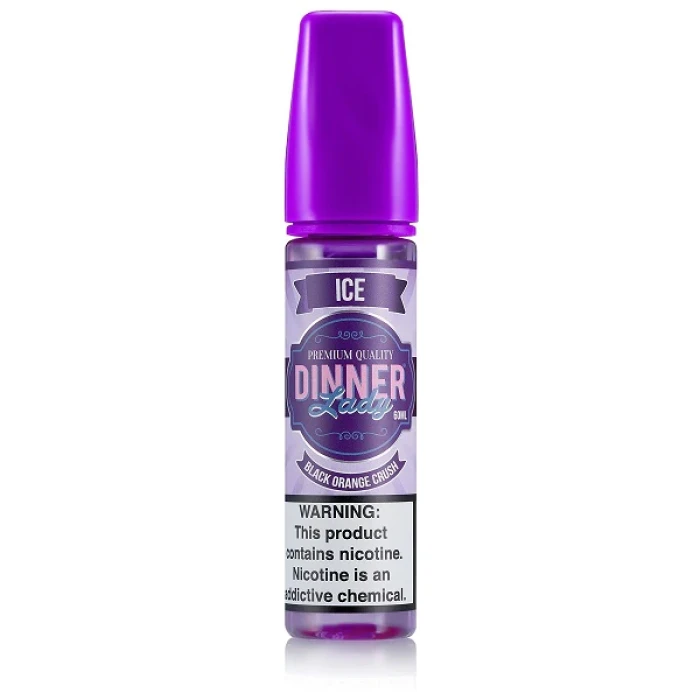 DINNER LADY ICE - BLACKCURRANT ORANGE CRUSH ICE - 60ML