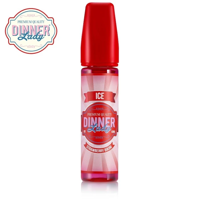 DINNER LADY ICE - STRAWBERRY ICE - 60ML