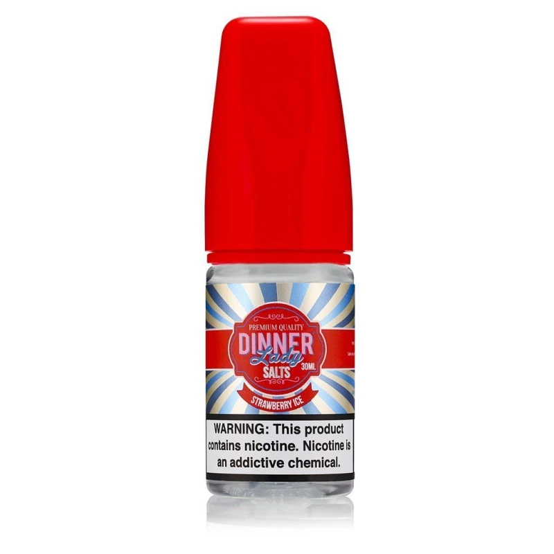 DINNER LADY SALTS FRUITS ICE - STRAWBERRY ICE NIC SALT - 30ML