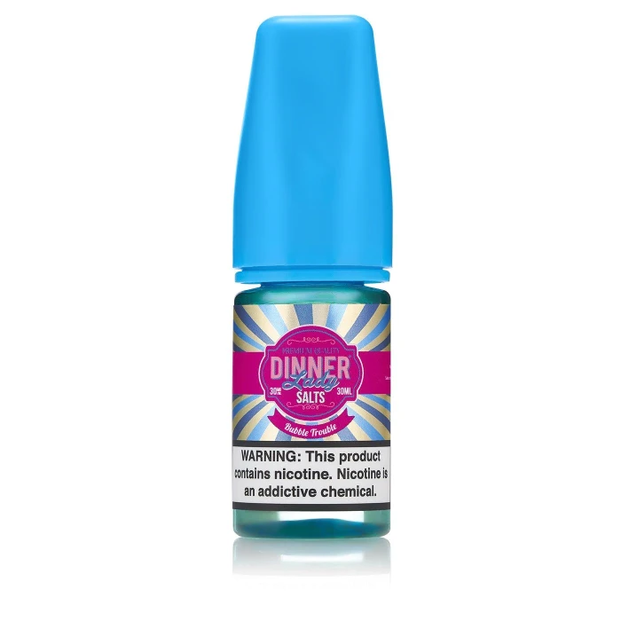 DINNER LADY SALTS SWEETS - BUBBLEGUM NIC SALT - 30ML DINNER LADY SALTS SWEETS - BUBBLEGUM NIC SALT - 30ML
