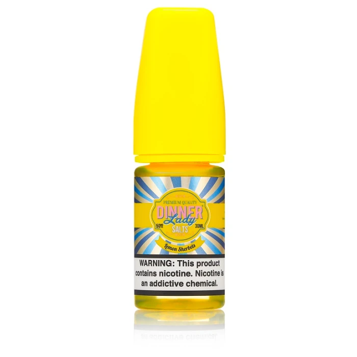 DINNER LADY SALTS SWEETS - LEMON SHERBET NIC SALT - 30ML
