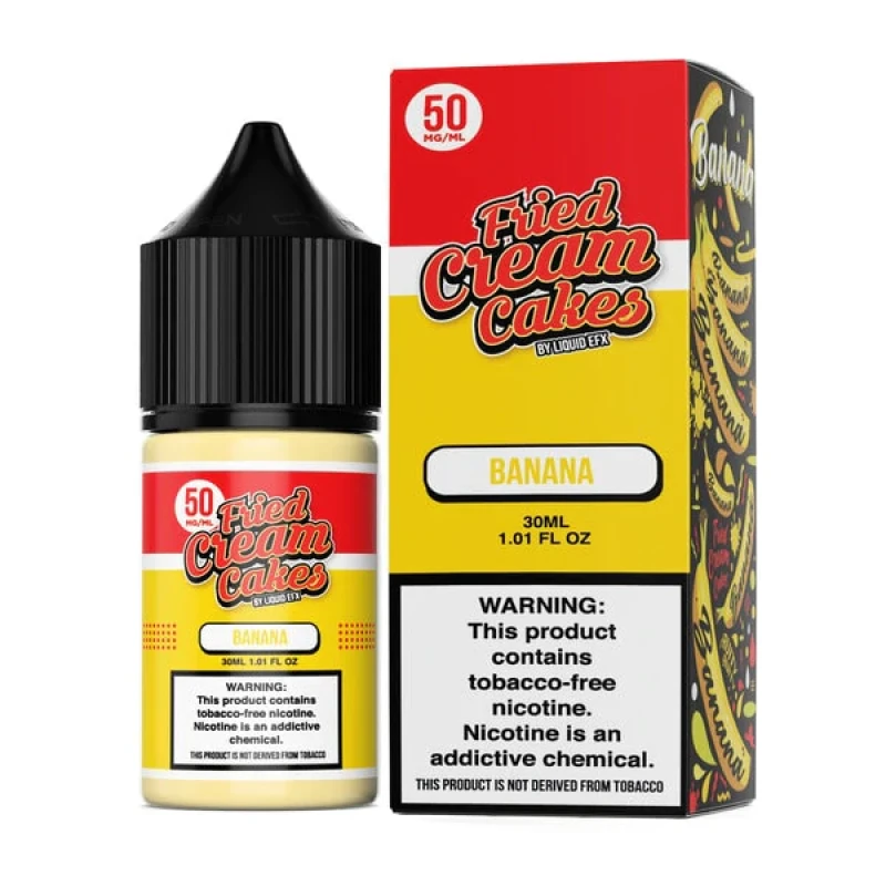 LIQUID EFX FRIED CREAM CAKES SALT - BANANA - 30ML