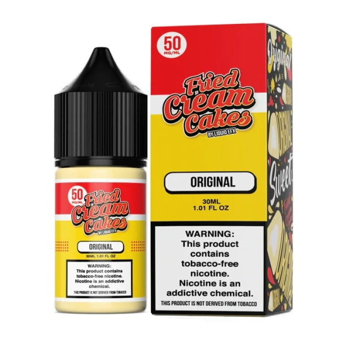LIQUID EFX FRIED CREAM CAKES SALT - ORIGINAL - 30ML LIQUID EFX FRIED CREAM CAKES SALT - ORIGINAL - 30ML